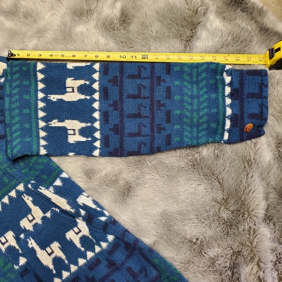 Around the World Wool Button down Sweater - Picture 9 of 11